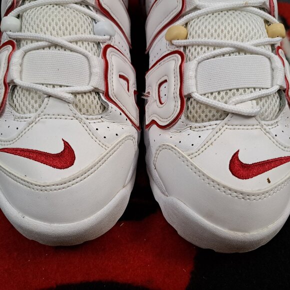%Size 10.5 Men 2021 Nike Air More Uptempo \'96 White Varsity Red A 11 main image 14
